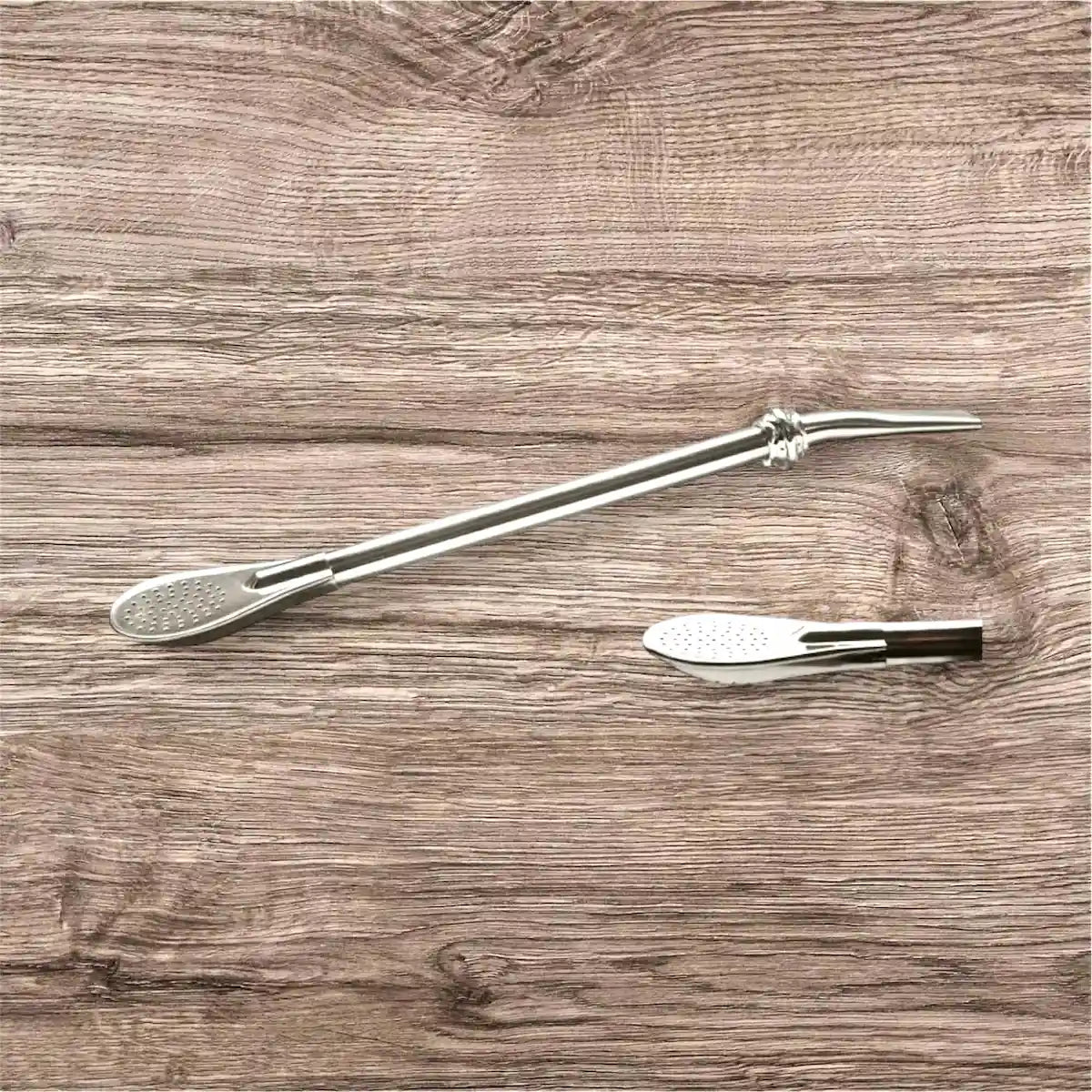 Bombilla 19 cm nerūdijančio plieno
