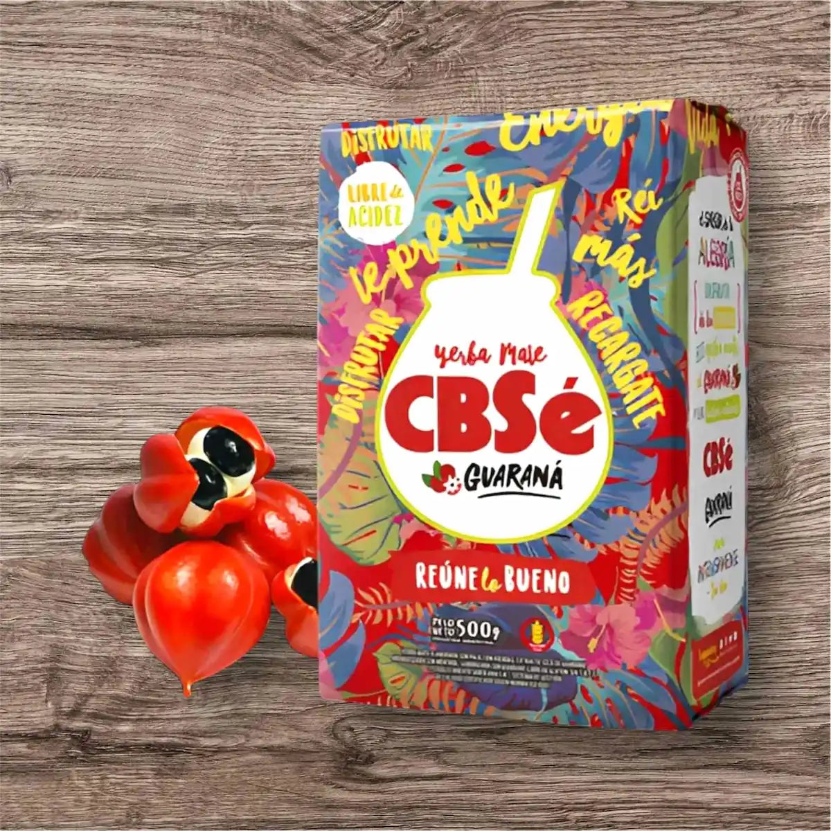 CBSe Energia Yerba Mate su Guarana Meta Bestseleris
