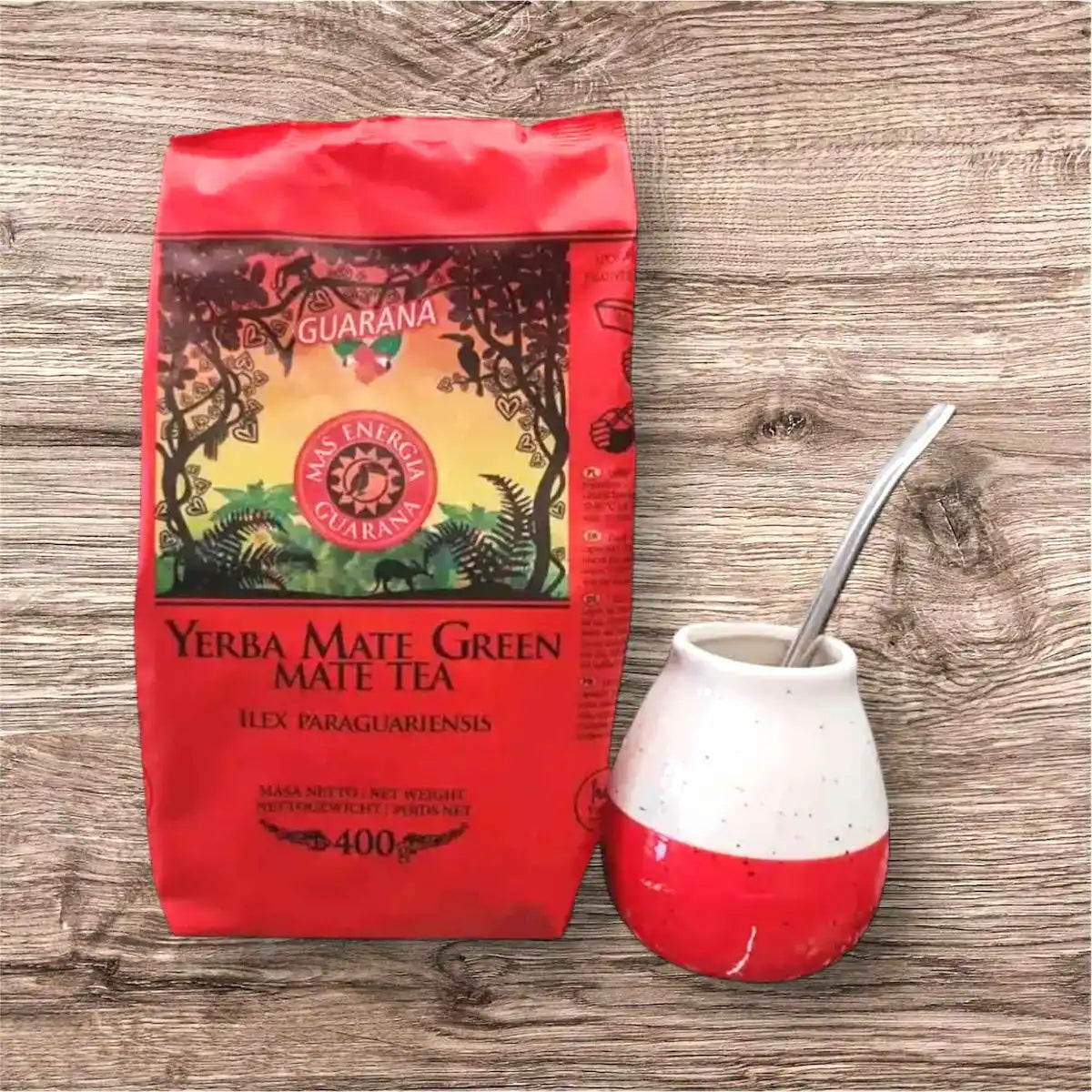 Mate Green Energy Guarana arbatos komplektas
