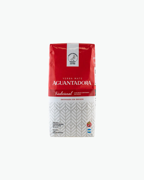 Aguantadora Con Palo Sin Humo yerba matė 500 g - švelnaus skonio Argentinos yerba matė, brandinta 18 mėnesių.