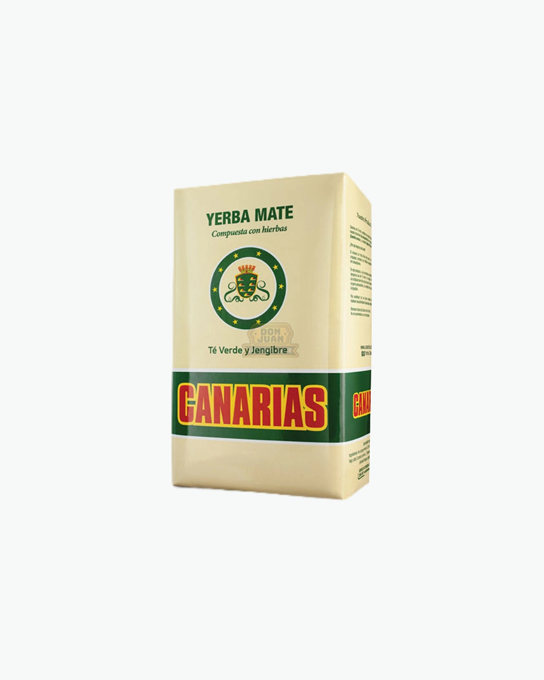 Canarias Té Verde Jengibre yerba matė su žaliąja arbata ir imbieru 500 g