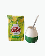 CBSe Limon Citrina Yerba Mate rinkinys arbata ir kalabasa su bombila