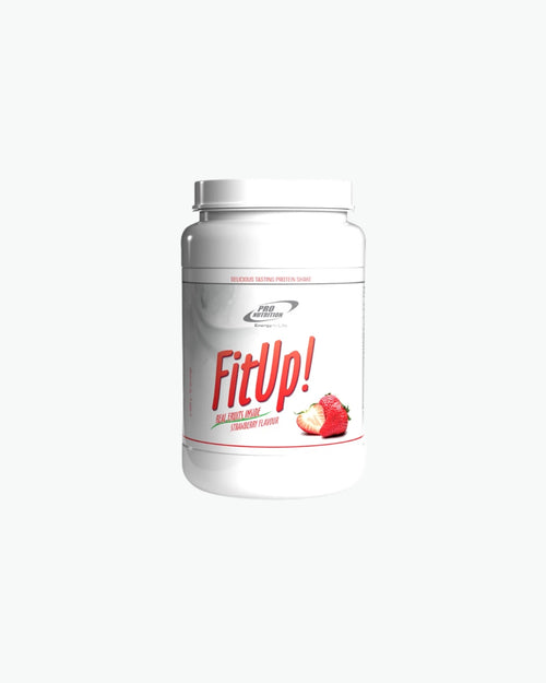 FITUP! baltymai su braškių gabaliukais 900 g