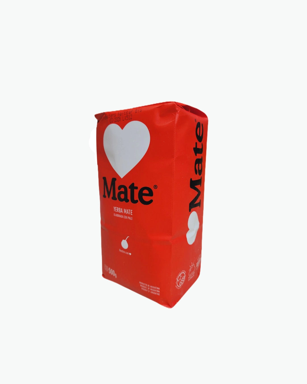 Kraus Premium I love yerba mate 500 g - aukščiausios kokybės Argentietiška yerba matė