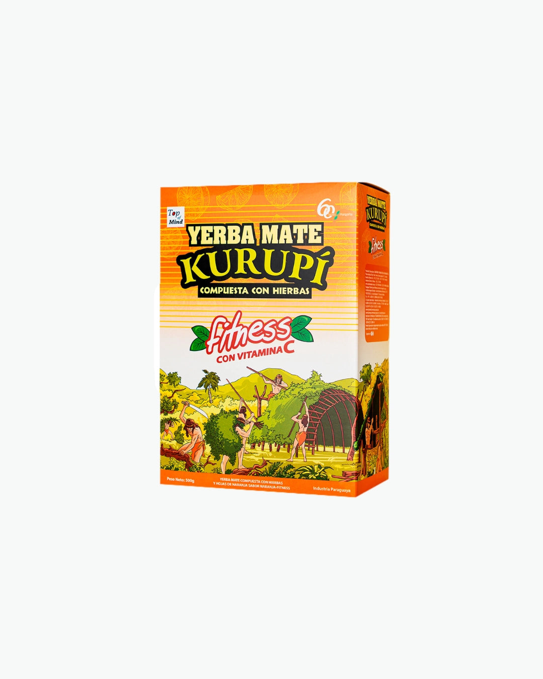 Kurupi Fitness yerba matė su žolelėmis ir vitaminu C 500 g