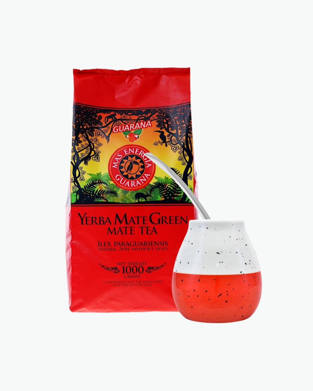Mate Green Energy Guarana arbatos komplektas su yerba mate