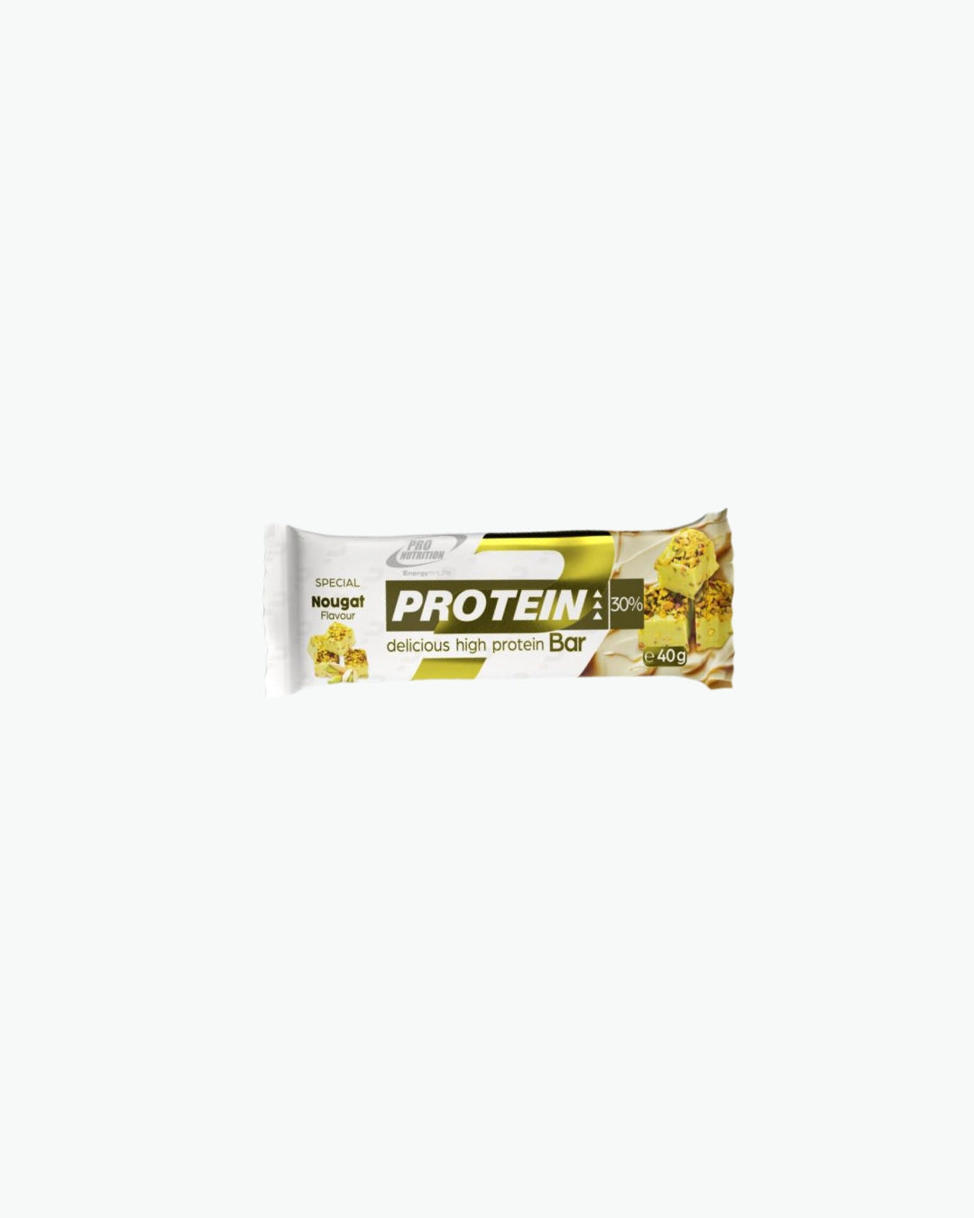PRO Nutrition Protein Bar 40 g baltyminis batonėlis nuga pistacijos