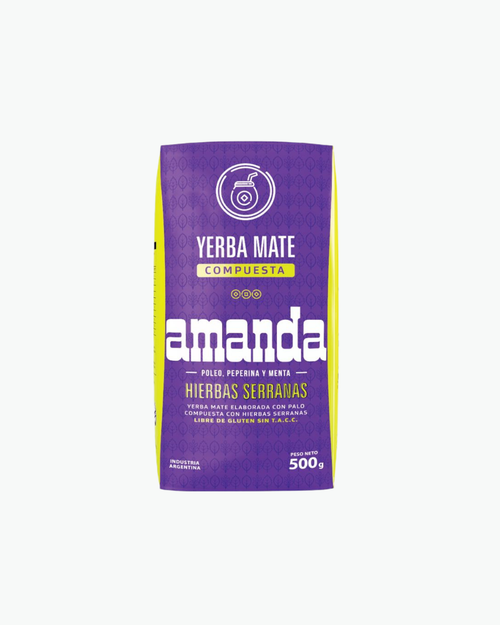 Yerba Mate Amanda Hierbas Serranas arbata