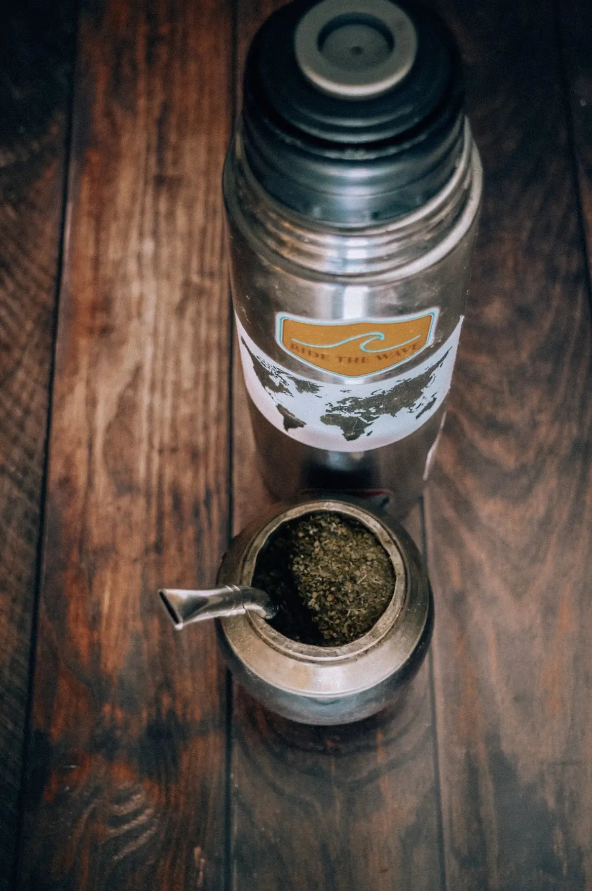 yerba mate arbata termose